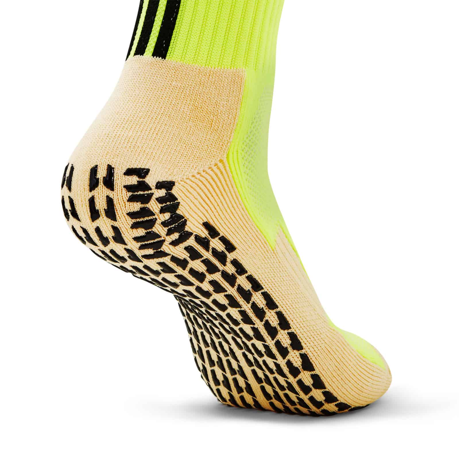 botthms Neon Yellow Grip Socks
