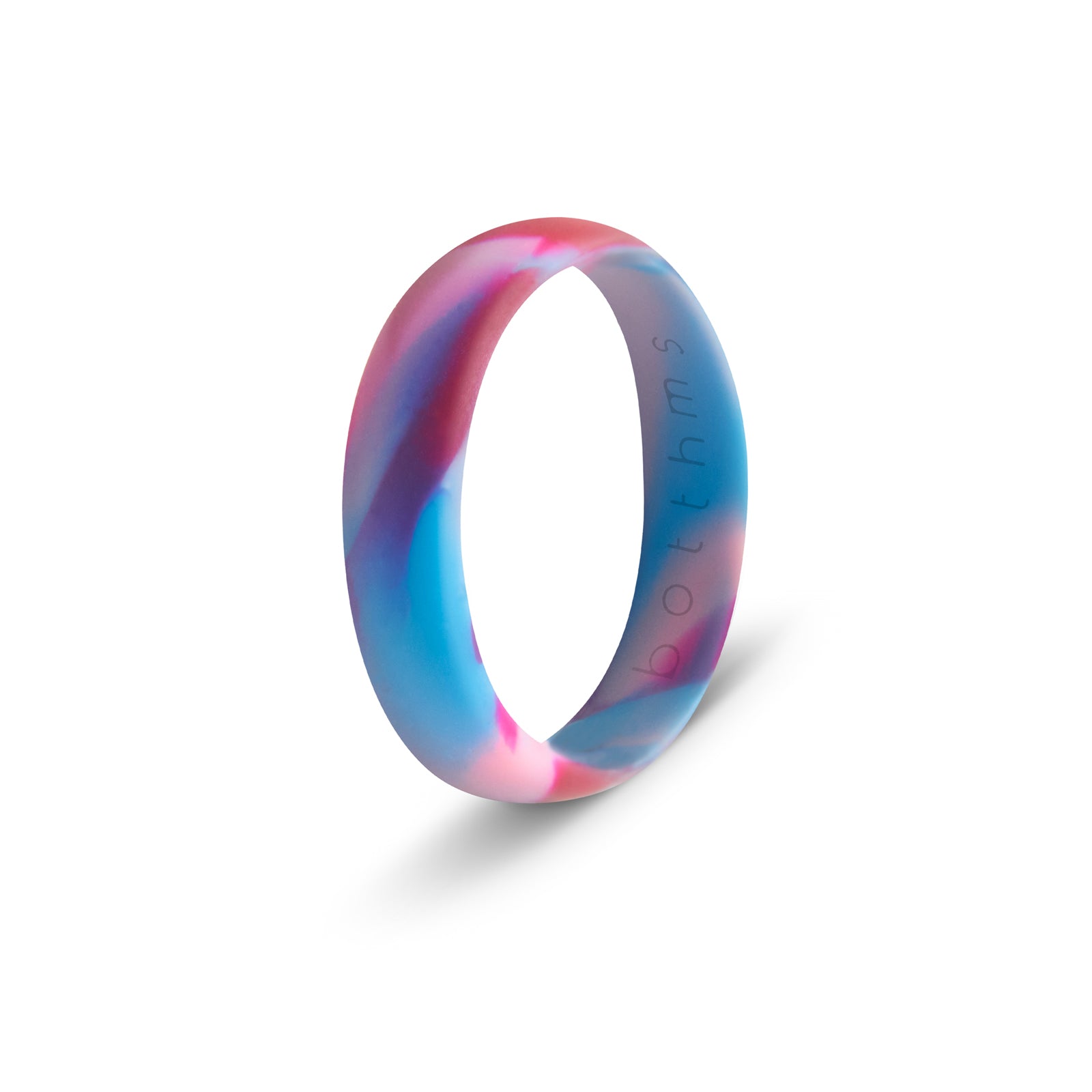 botthms botthms Aqua Ladies Active Silicone Ring Purple & Pink Silicone Rings